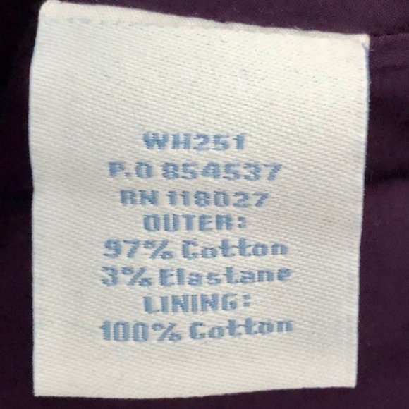 Boden Purple Plum Smart Shift WH251 Sleeveless Cotton - 6L - Picture 9 of 10